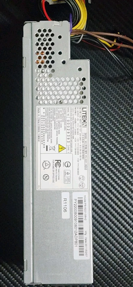 LITEON PS-5251-5 Factory Original Power Supply Input 110V - 240V Output 250W MAX - Image 3 of 4
