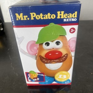 Mr Potato Head Retro 1980s Hasbro Toy NEW in Box 13 Pc Classic Vintage