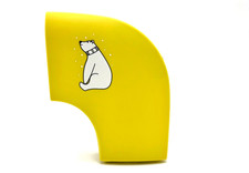 Foldable Potty Training Toddler Toilet Seat Portable For Travel Non-Slip Yellow