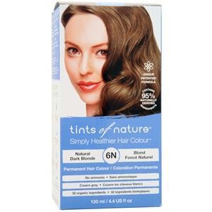 Стойкая краска для волос Tints of Nature 6N Натуральный темно-русый 44 жидких унции 4190₽