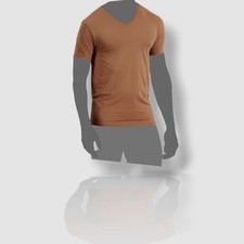  30 Alfani Men's Brown Air Mesh Alfatech Stretch Crew Neck Undershirt Size L