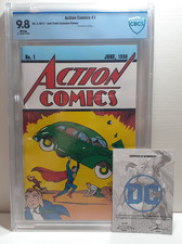 Action Comics #1 (2017) 1st Superman Loot Crate Variant CBCS 9.8 DC Comics