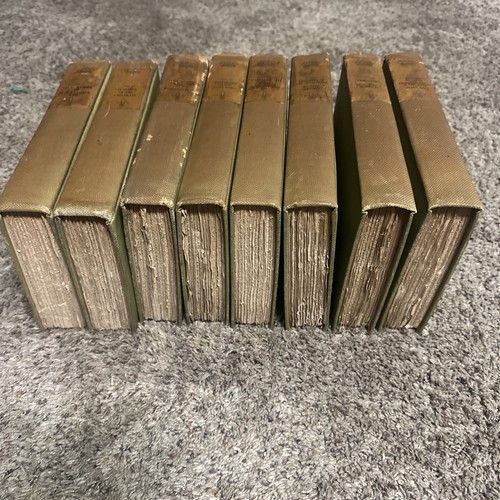 Works of Jules Verne Complete 9 Vol Vincent Parke Ltd Edition D'Amiens - Picture 9 of 10