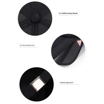 Sun Protections Hat Fishing Hat Breathable Hat for Outdoor Sports Baseball Caps