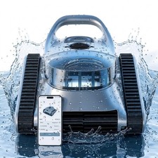 Automatic Robotic Pool Vacuum Pool Cleaner Wall Climbing Scrubber Inground Pool
