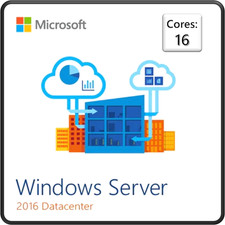 Windows Server 2016 Datacenter Edition - 16 Core/ Unlimited VM P71-08729 
