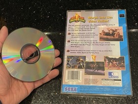 Mighty Morphin Power Rangers Sega CD Game CIB Complete In Box 1995 Classic Rare