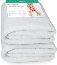 Newton 2pack Waterproof Mattress Crib Mattress Pad 100 Breathable