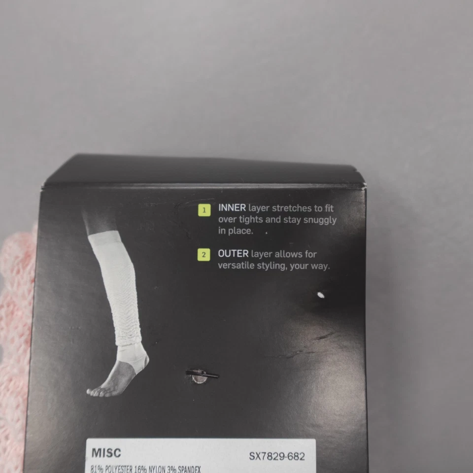 Calentadores de piernas con estribos rosa Nike Studio Dri-Fit para mujer OSFM SX7829-682 Foto 4 de 4