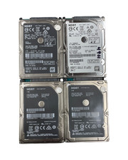 (Lot of 4) HGST 1TB 2.5" SATA Internal HDD's Mix Model    (#21)