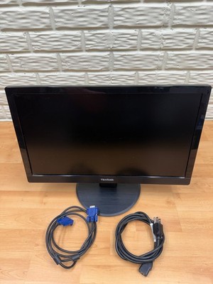 ViewSonic VA2055Sm 20'' Full HD 1080p LED Monitor Built-In Speakers w/ Cables