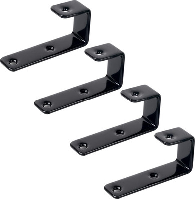 4 Pack Bunk Bed Ladder Hooks, 1'' inside Width, Metal Replacement Brackets