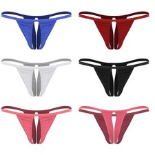Women Panties Lingerie Thongs Sleepwear Briefs Party Bikini Shiny Underwear