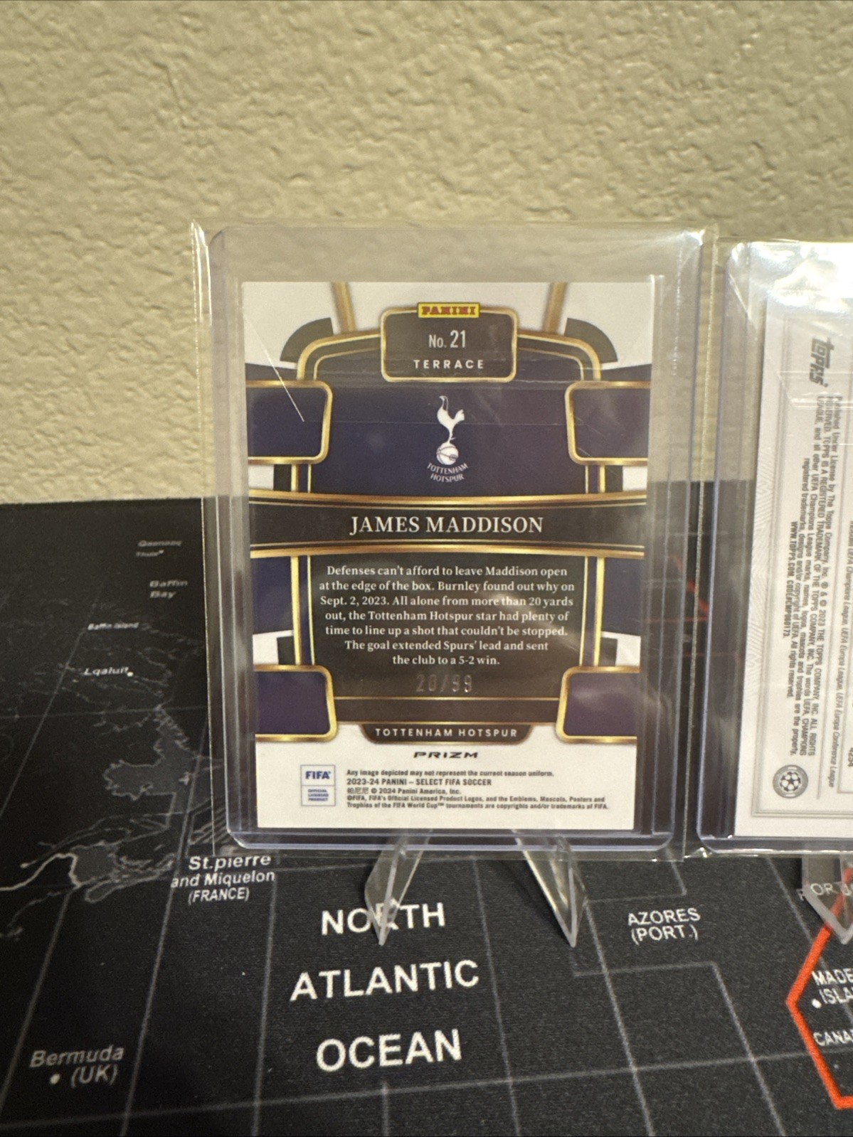 Soccer Numbered/Auto Lot of Tottenham Hotspur view 7