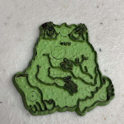 1970s RALSTON FREAKIES ''Cowmumble'' Cereal Box Premium Rubber MAGNET