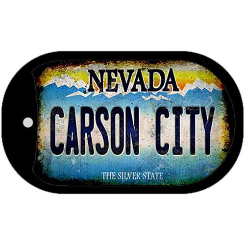 Nevada Carson City Novelty Metal Dog Tag Necklace DT-12067 - Picture 1 of 5