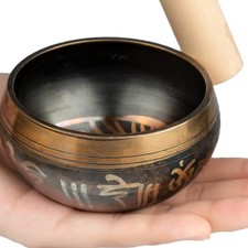 Tibetan Singing Bowl Striker Handmade Buddha Yoga Meditation Sound Bowls