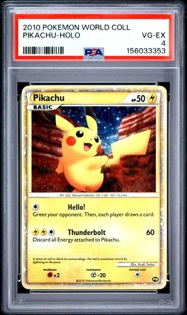 Preços baixos em Pikachu PW1 Pikachu World Collection | eBay