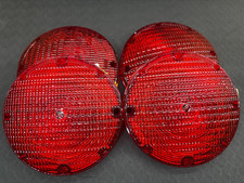 Lot Of 4x 21020770 Replacement Lens Stop Light Red Cover School Bus