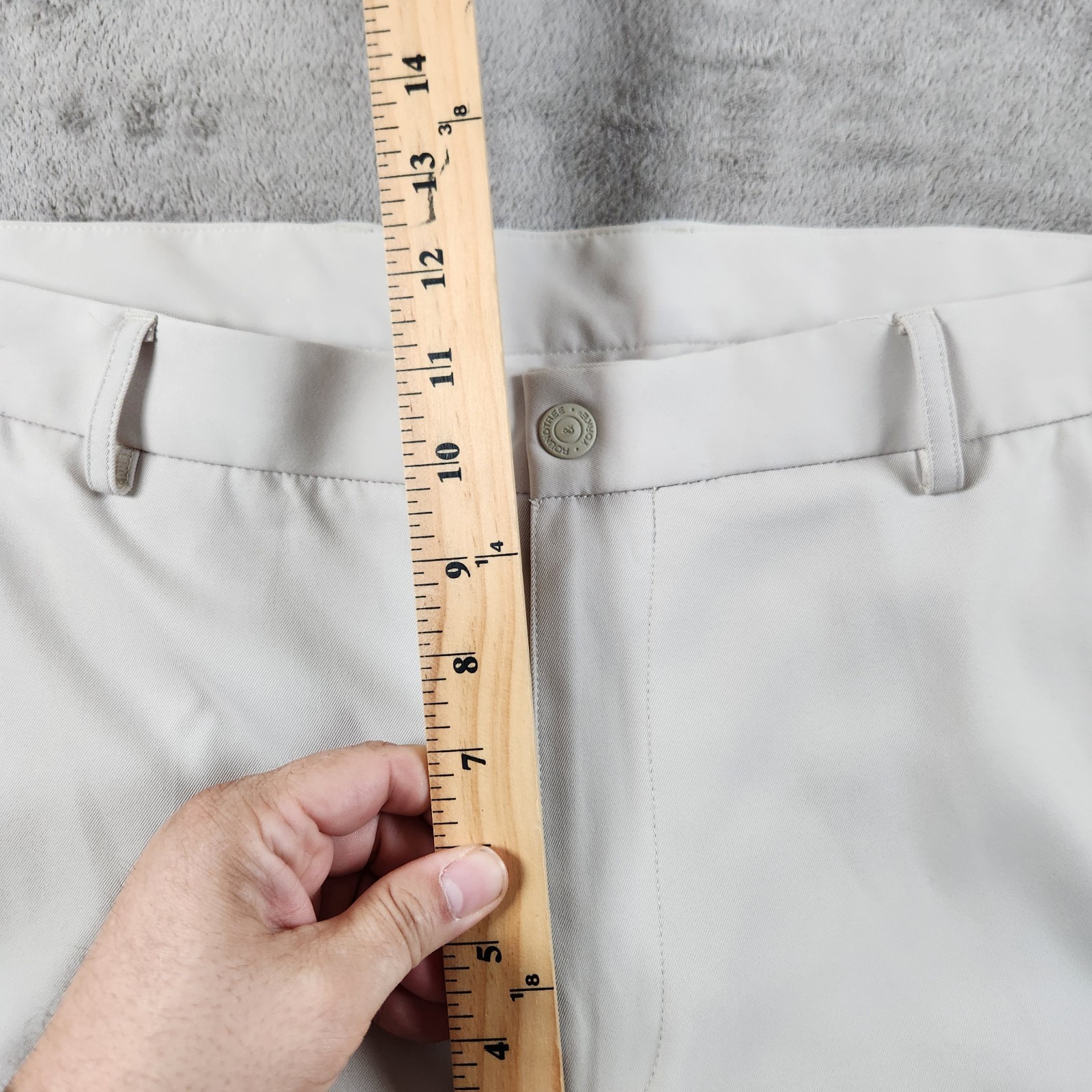 Roundtree & Yorke TravelSmart Pants Mens Size 42x30 Polyester Performance