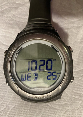Oceanic Geo 2 Scuba Diving Snorkeling Digital Computer Wrist Watch