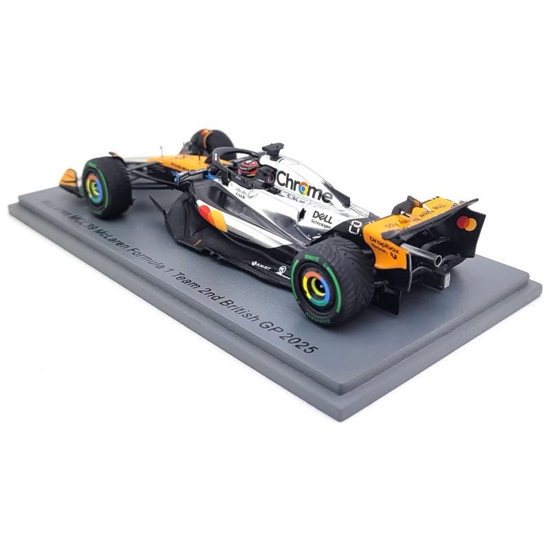 Oscar Piastri McLaren 2025 MCL39 2nd Silverstone British GP Scale