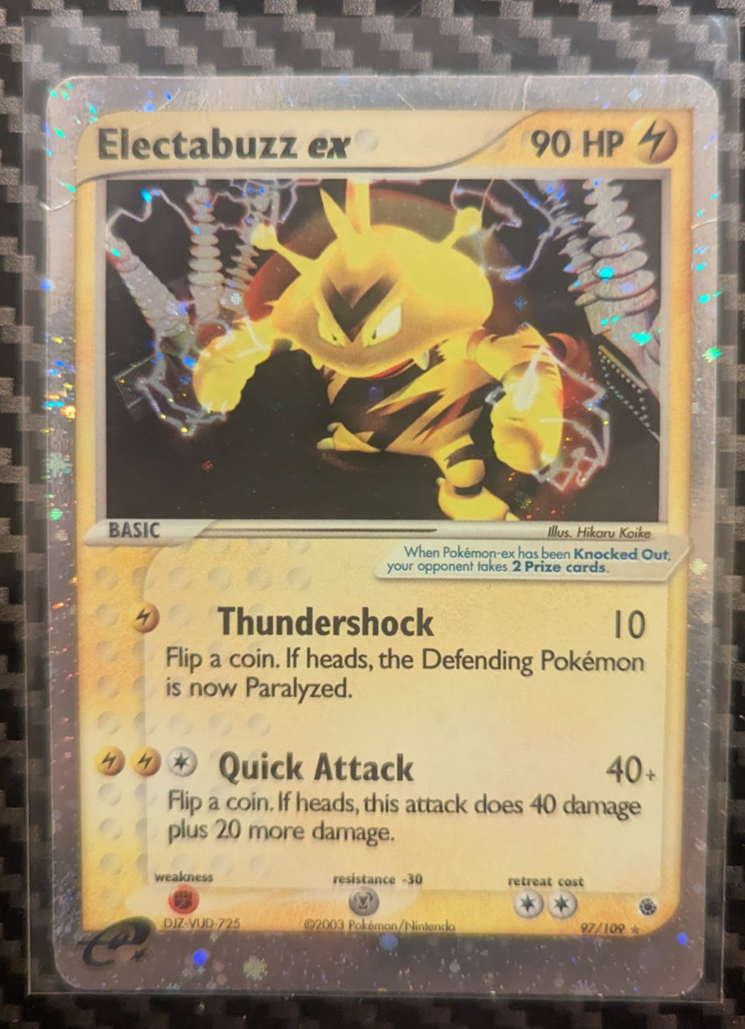 Electabuzz Ex 97/109 HP+