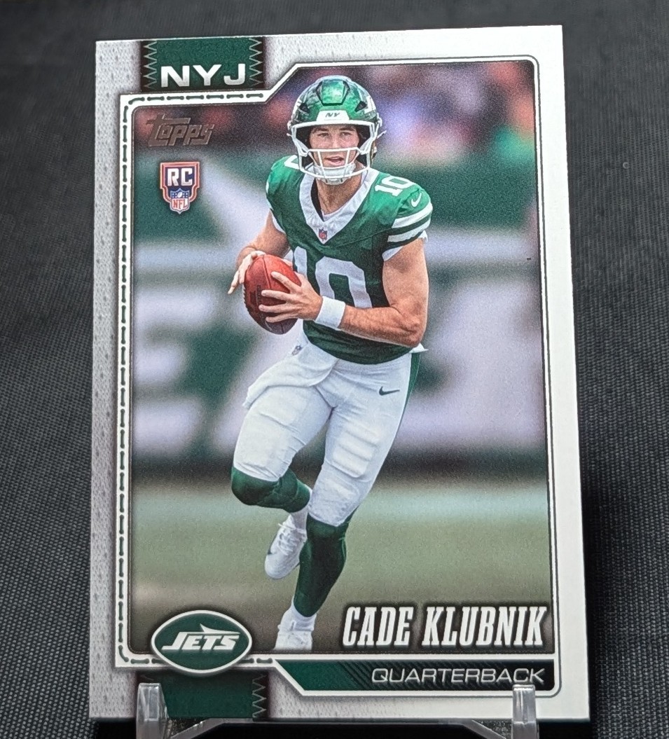 Cade Klubnik Rookie RC 2026 Topps Flagship Football Card #306 New York Jets
