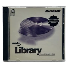 Microsoft Developer Network Visual Studio Basic 6.0 6 MSDN Library 2 Disc Set