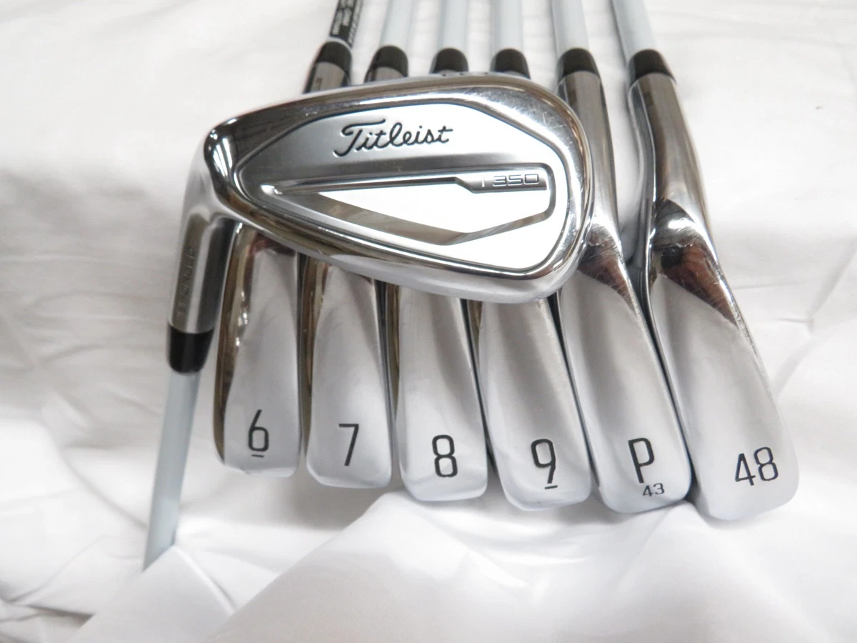 Set De Fers Titleist T350 Gauche (LH) - 6-PW + 48° + 53° - Shaft Graphite Tensei AV Flex Dame (Ladies)