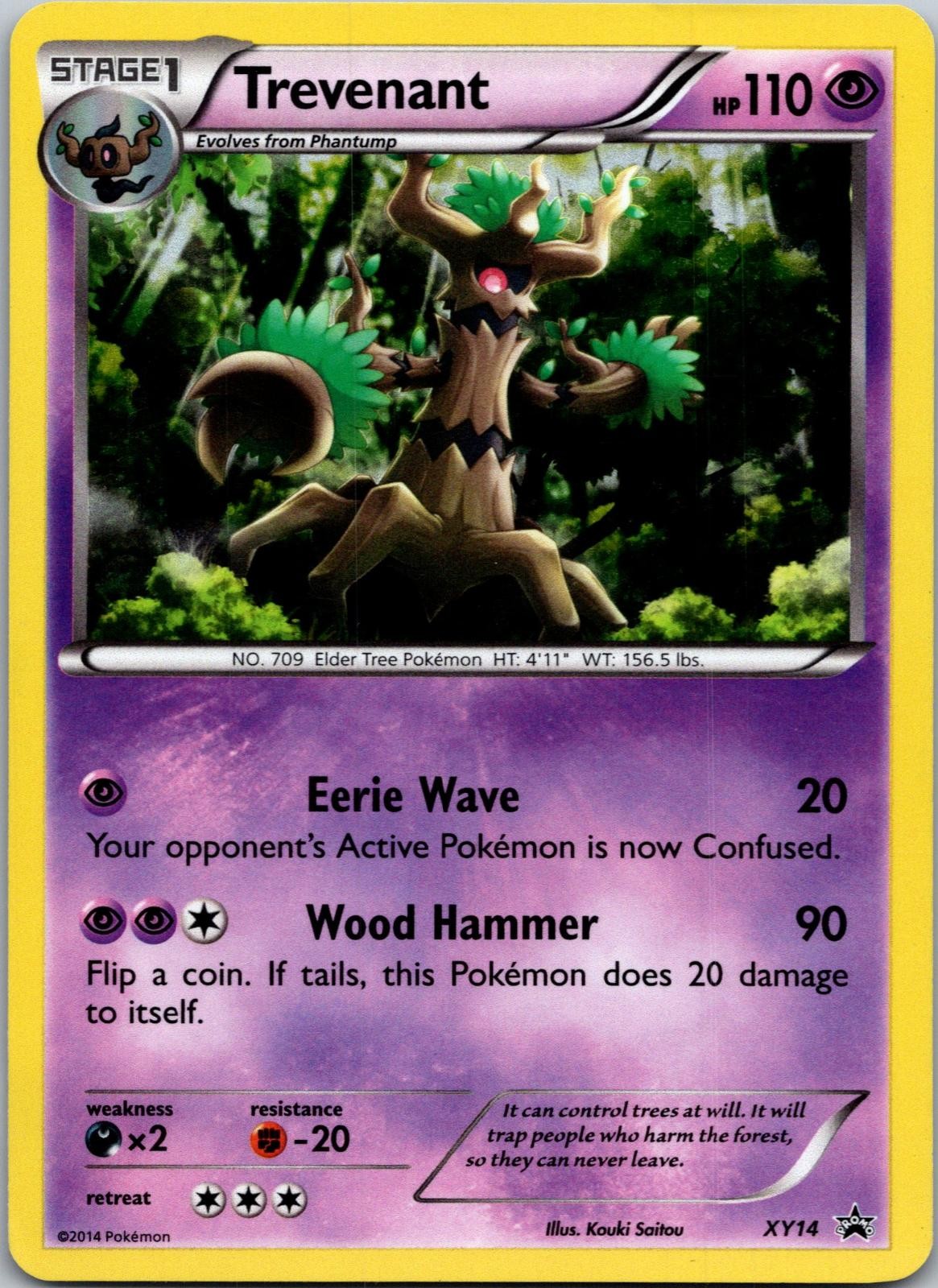 Trevenant XY14 XY Promo Pokemon TCG Holo P LP