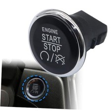 Push Start Button, Push to Engine Start Stop Button Switch fit for Challenger