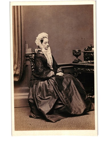 PPRINCESS FRANCISCA OF BRAZIL 1824-98 - ORIGINAL ROYALTY CARTE De VISTE CDV #1