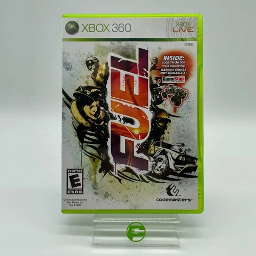 New Fuel (Microsoft Xbox 360, 2009) Sticker Seal No Plastic
