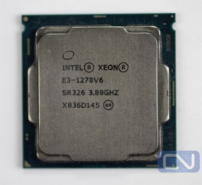 Intel Xeon E3-1270 v6 4 core 3.8GHz (4.2 Turbo) 8MB SR326 LGA1151 B Grade CPU