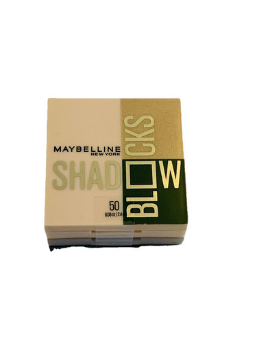 NEW Maybelline Shadow Blocks Eyeshadow Trio #50 26th and Madison Ave (Green) - Picture 1 of 5