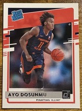 2021 Ayo Dosunmu Chronicles Donruss Draft Picks Rated Rookie No.44 (RC)