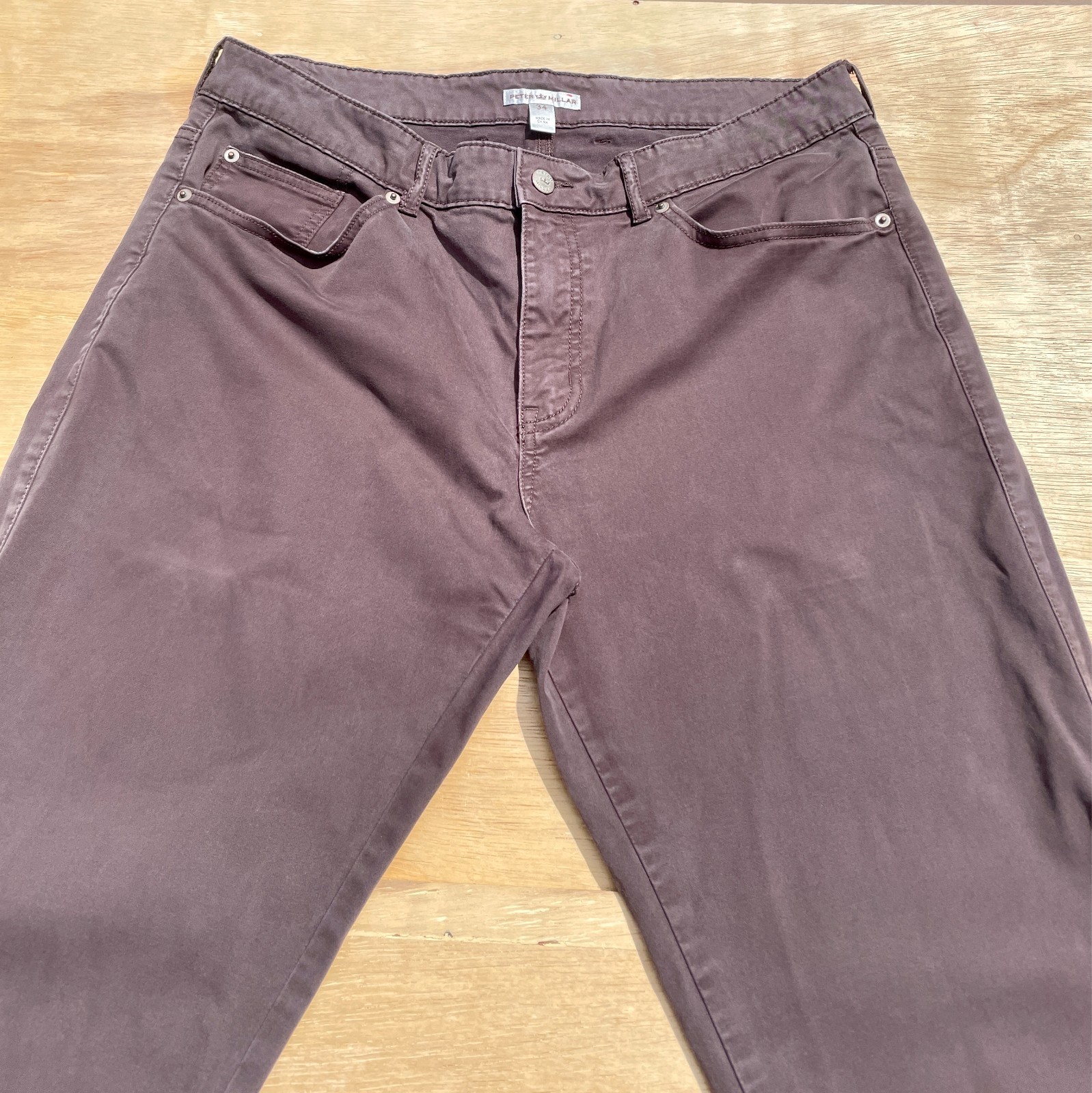 PETTER MILLAR Pants Performance Golf Flat Front P… - image 3