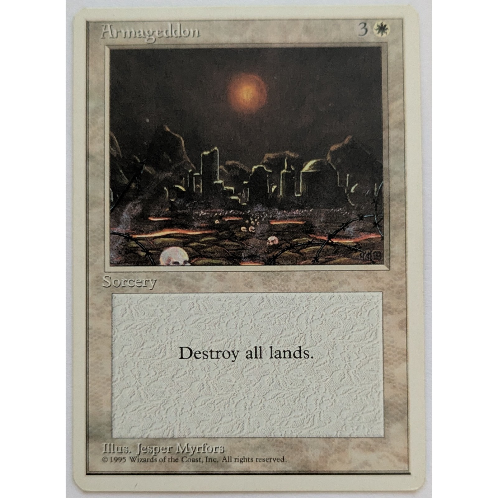 Armageddon, Fourth Edition (4ED) #5 LP MTG