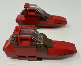 LEGO 7119 Star Wars: Twin-Pod Cloud Car *NO MINIFIGURE* Vehicle & Manual only