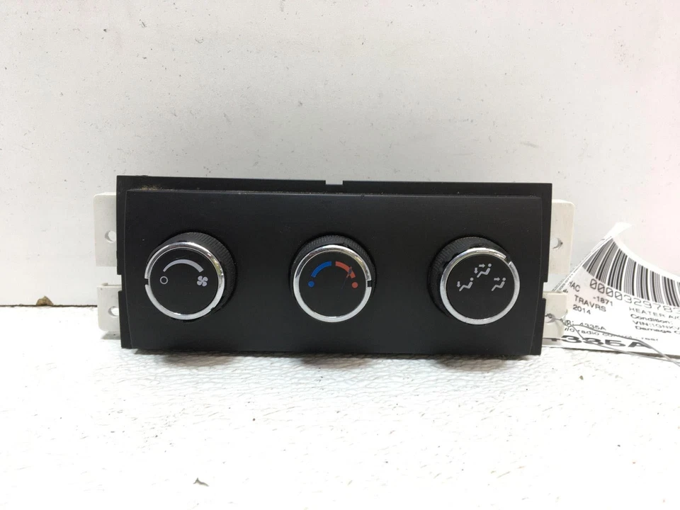 Control de aire acondicionado calentador CHEVY TRAVERSE 14 Foto 3 de 4