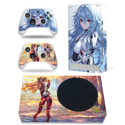 Game Machine Sticker Anime Girl Cartoon Colorful Cool For Xbox Series S Skin - Picture 13 of 33