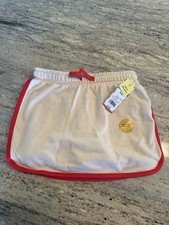 Cat  Jack Girls Skort Size M 8 Beige/red
