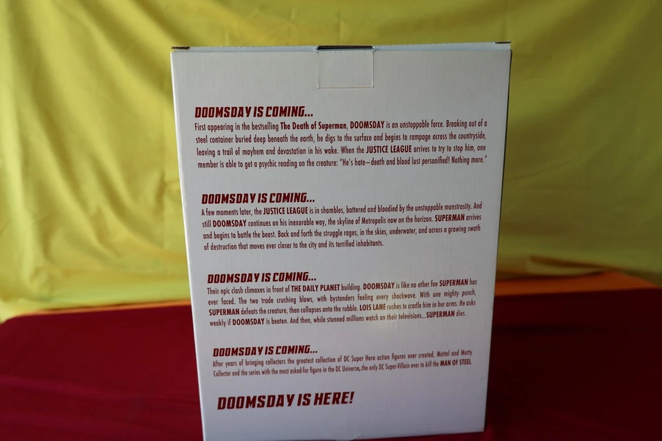 🔥 DC Universe DOOMSDAY vs SUPERMAN Exclusive • “Death of Superman” Box Set 🔥 - Image 2 of 4