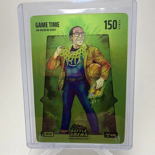 Bo Jackson Battle Arena Game Time Jim Boeheim Green Glow 150 GBF-66