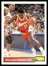 Dominique Wilkins - 1992-93 Upper Deck Basket...