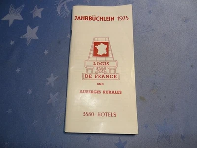 RAR - Hotelführer - Guide des Hotels 1975 - Logis De France et Auberges Rurales - Bild 1 von 4