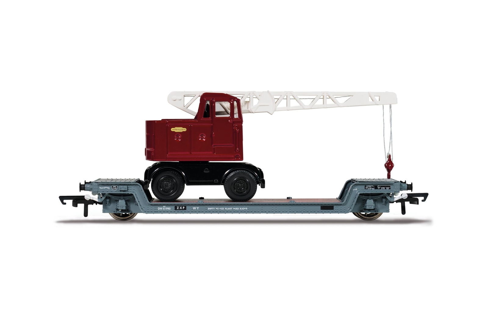 Hornby R60238 BR, Loriot Y Machinery Truck con British Coles Crane-Era 4 Railway