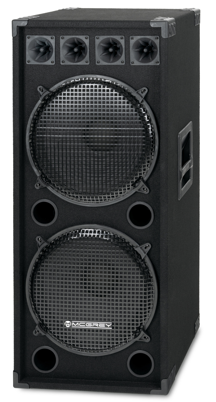 Impianto Audio Cassa Torre Altoparlante Passive PA Subwoofer 2x15'' (38cm) 1500W