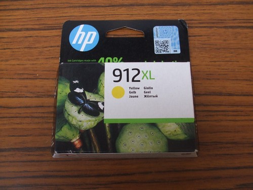 HP 912XL Yellow original ink cartridge HP Officejet Pro 3YL83AE ** Expiry JUN 23 192545866941 | eBay